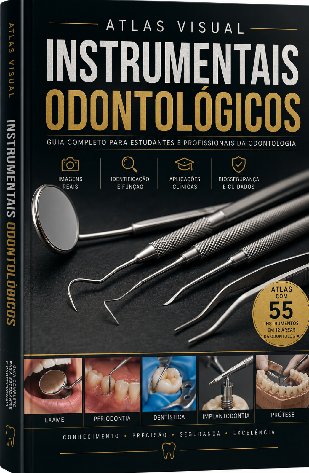Capa do ebook Atlas Visual de Instrumentais Odontológicos